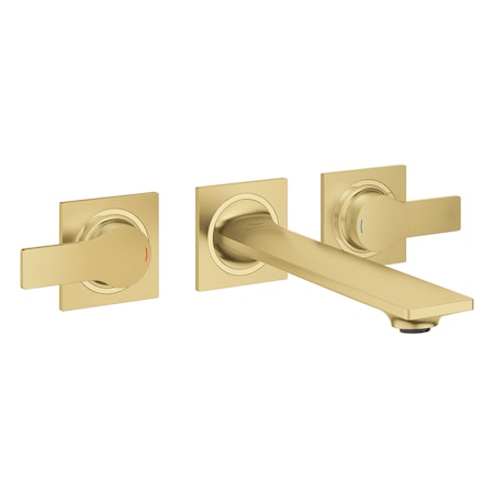 Grohe Allure 2-Handle Wall Mount Faucet 1.2 Gpm, Gold 20586GN1